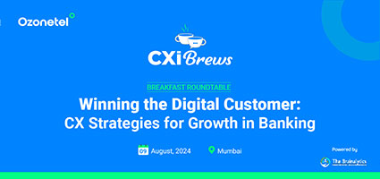 Ozonetel - CXiBrews - Winning the Digital Customer: CX Strategies for Growth in Banking